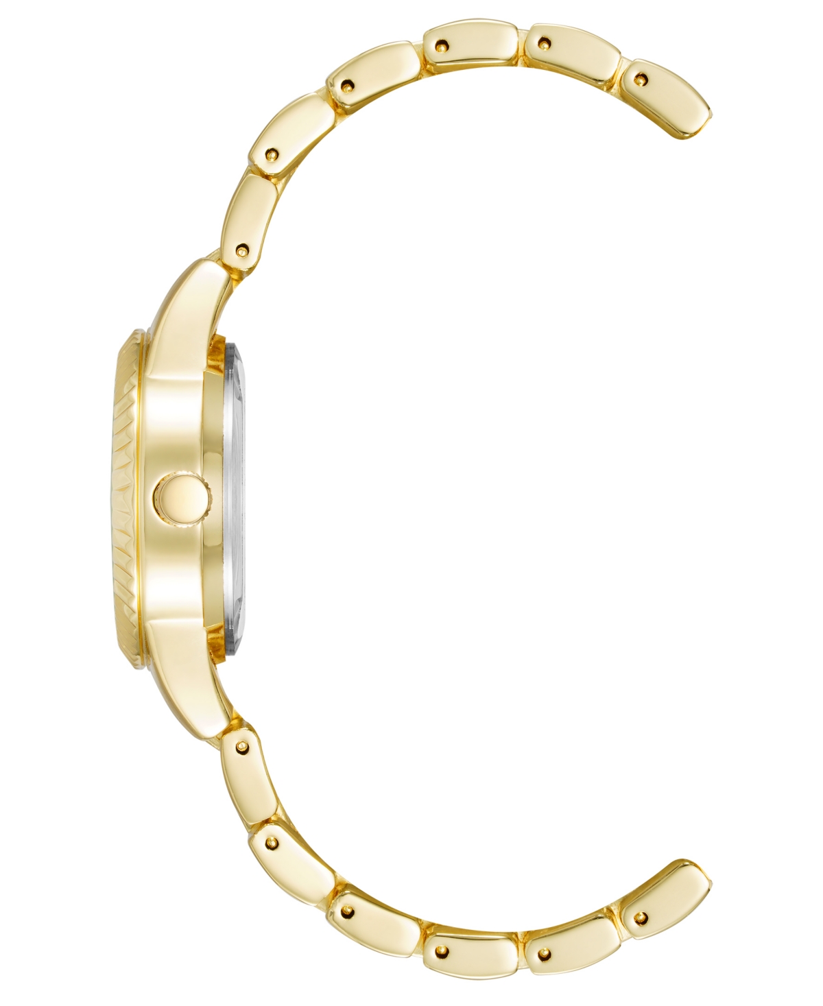 Anne Klein Women's Quartz Gold-tone Alloy Bracelet Watch, 30mm In Gold