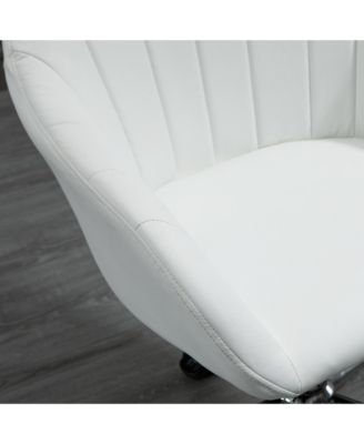 Mid-Back Home Office Chair w/ Tub Seat Design, Adjustable Height,