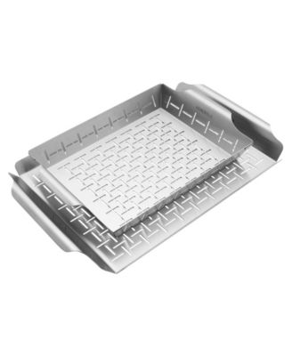 BBQ 2-Pc. Grill Topper and Basket Set