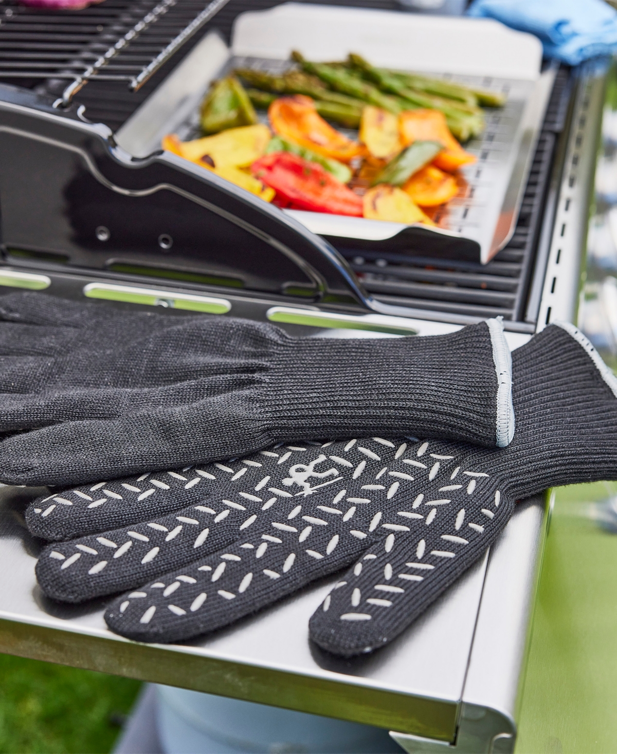Henckels Bbq Grill Gloves, Set Of 2 In Black