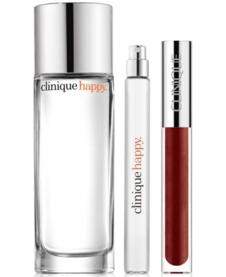 Clinique Perfectly Happy Perfume & Lip Gloss Gift Set - Macy's