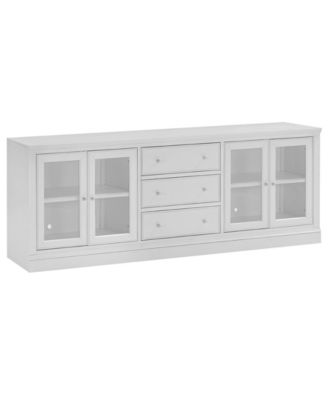 85" Wooden Amren 4 Doors Console Table