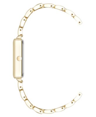 Women's Quartz Casual Black and Gold-Tone Metal Alloy Watch, 23mm