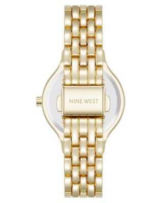 Women's Quartz Essential Black and Gold-Tone Metal Alloy Watch, 34mm
