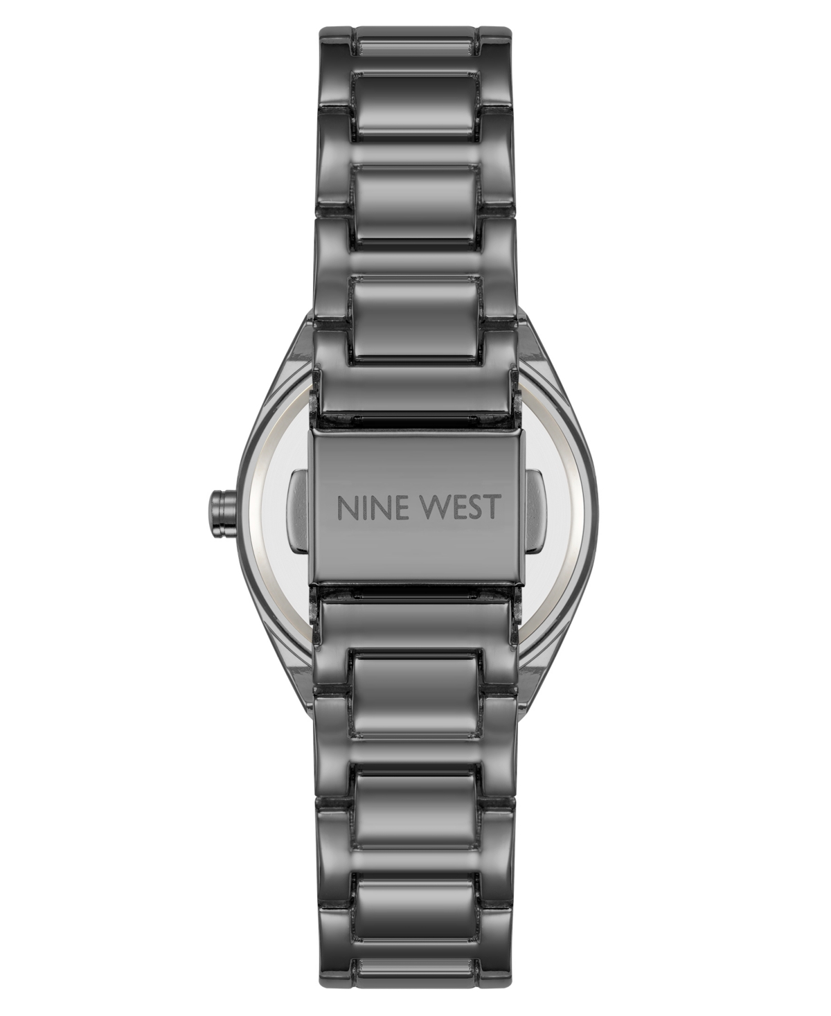 Anne Klein Women's Quartz Minimalist Gray Metal Alloy Watch, 30mm