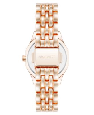 Women's Quartz Exquisite Rose Gold-Tone Metal Alloy Watch, 28mm