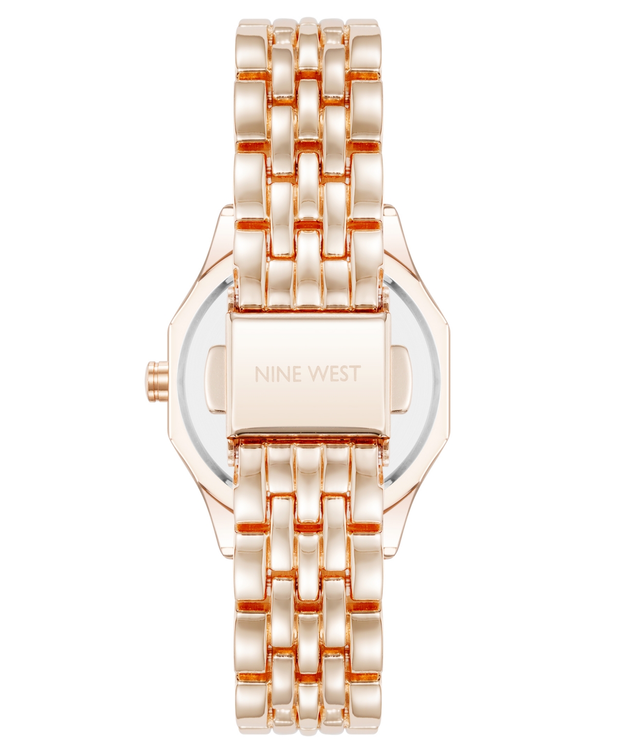 Anne Klein Women's Quartz Exquisite Rose Gold-tone Metal Alloy Watch, 28mm In Pink