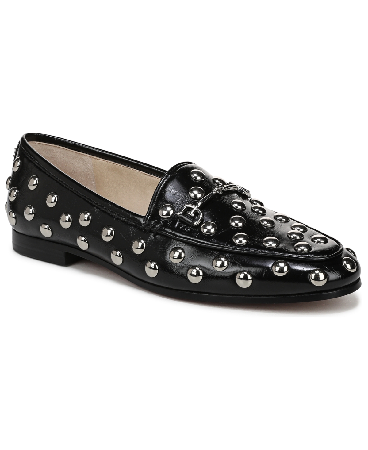 Women's Loraine Stud Loafers - Black