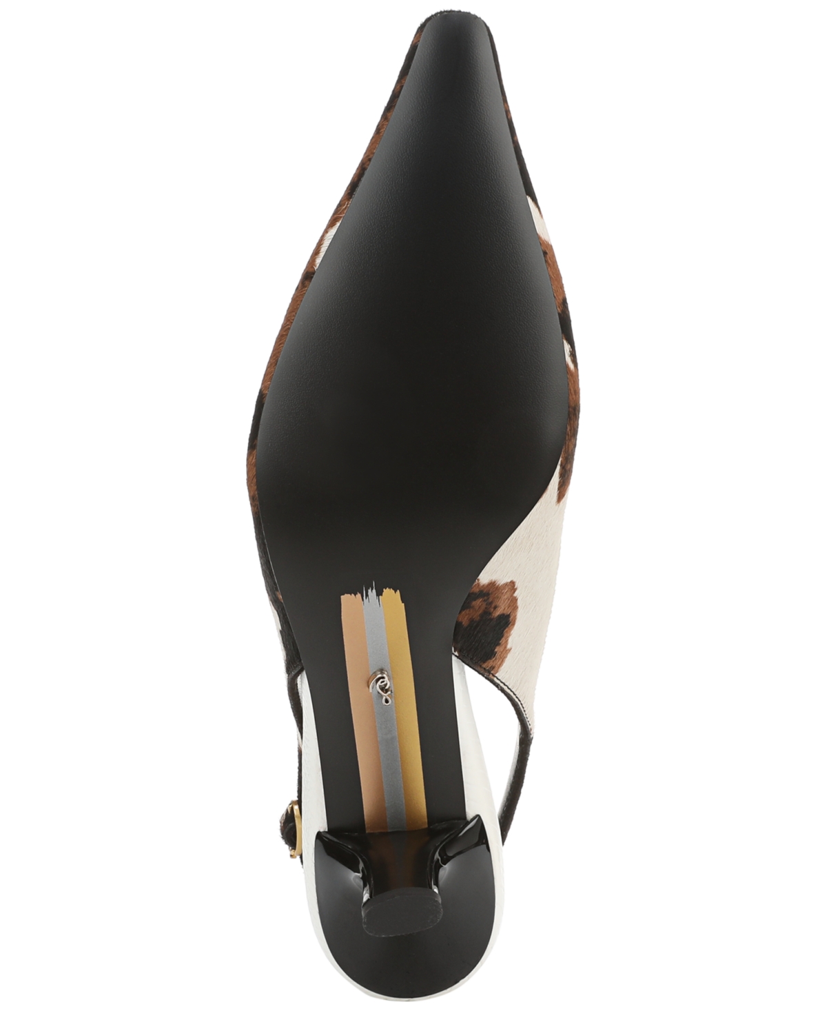 Sam Edelman Bianka Slingback Pointed Toe Pump In Brown