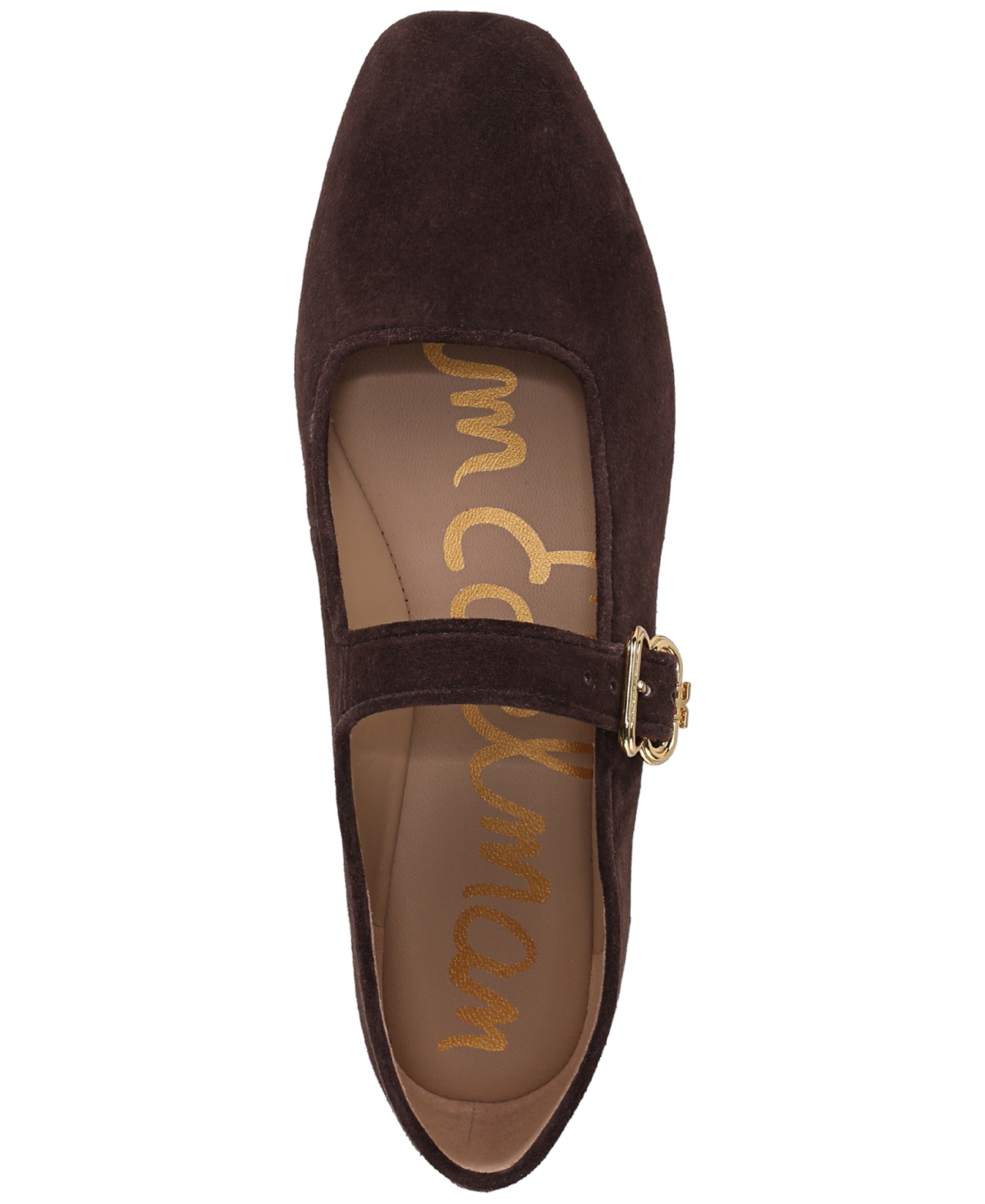 Sam Edelman Michaela Mary Jane Flat In Brown