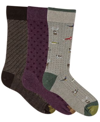 Men's 3-Pack Outdoorsman Reinforced Toe Crew Socks