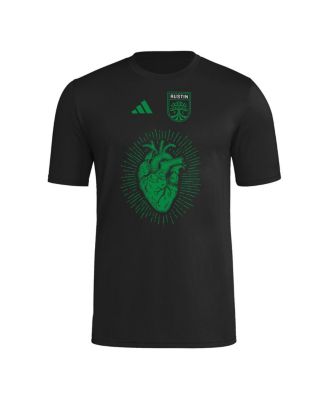 Men's Black Austin FC 2025 Jersey Hook AEROREADY T-Shirt