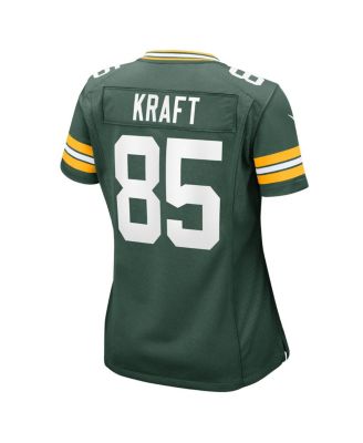 Women's Tucker Kraft Green Green Bay Packers Game Jersey