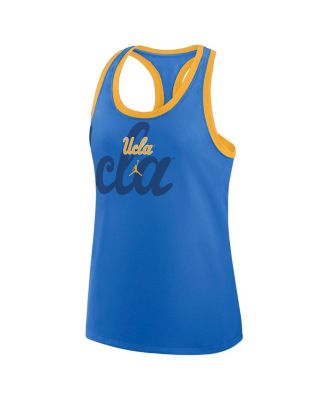 Women's Blue UCLA Bruins Primetime Racerback Tri-Blend Tank Top