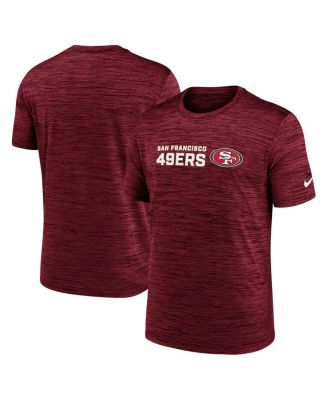 Nike - Men's Scarlet San Francisco 49ers Big Tall Primetime Reverse Play Velocity Performance T-Shirt
