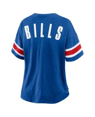 Women's Royal Buffalo Bills Redzone Curl Route T-Shirt