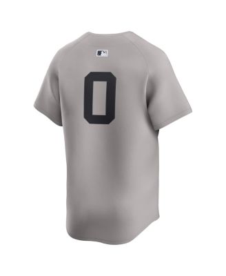 Men's Marcus Stroman Gray New York Yankees Road Limited Player Jersey