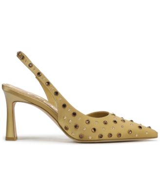 Women's Tallie Rhinestone Pointed-Toe Asymmetrical Pumps