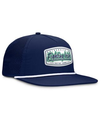 Men's Navy Notre Dame Fighting Irish Expedition Rope Adjustable Hat