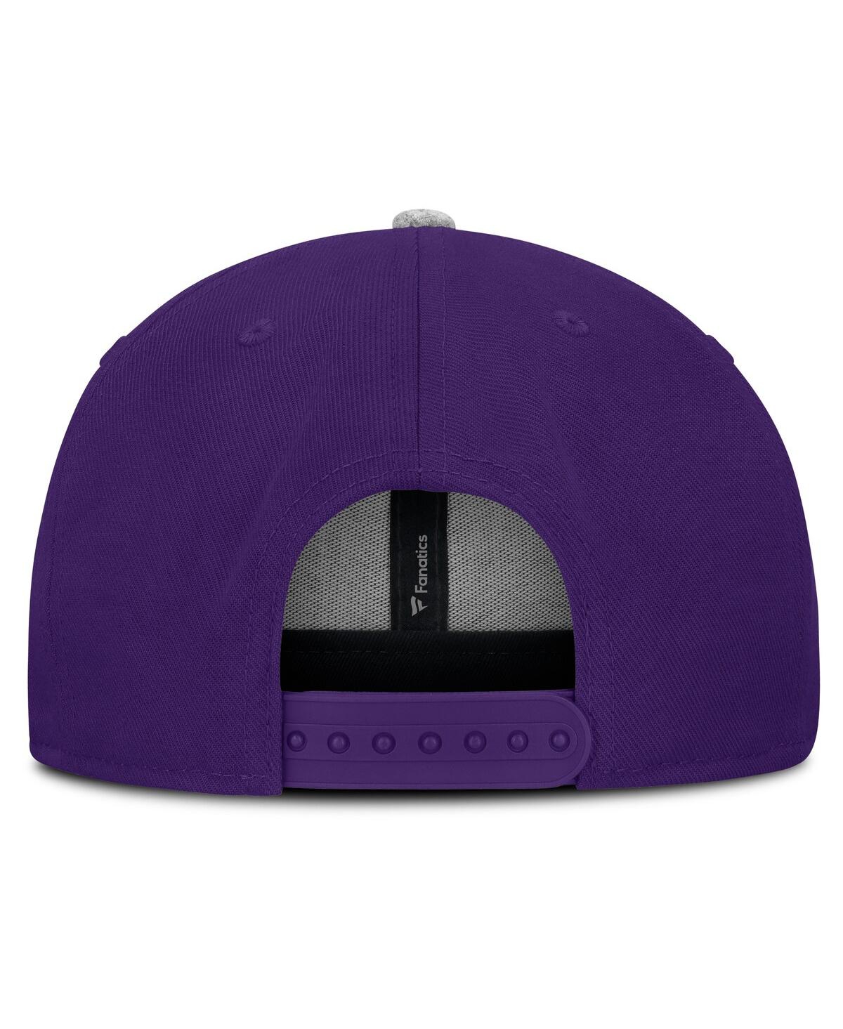 Fanatics Men's Purple Lsu Tigers Loden Snapback Hat In Purple