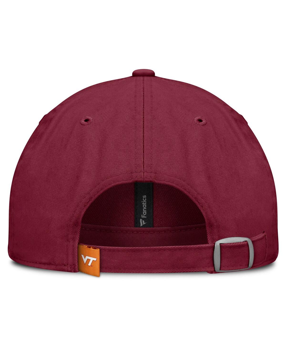 Fanatics Women's Maroon Virginia Tech Hokies Candid Adjustable Hat In Burgundy