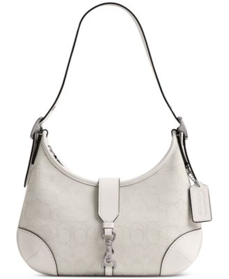 COACH signature Hamptons Hobo Bag Rare★ COACH Originals Hamptons Signature Jacquard Hobo Bag - Macy's