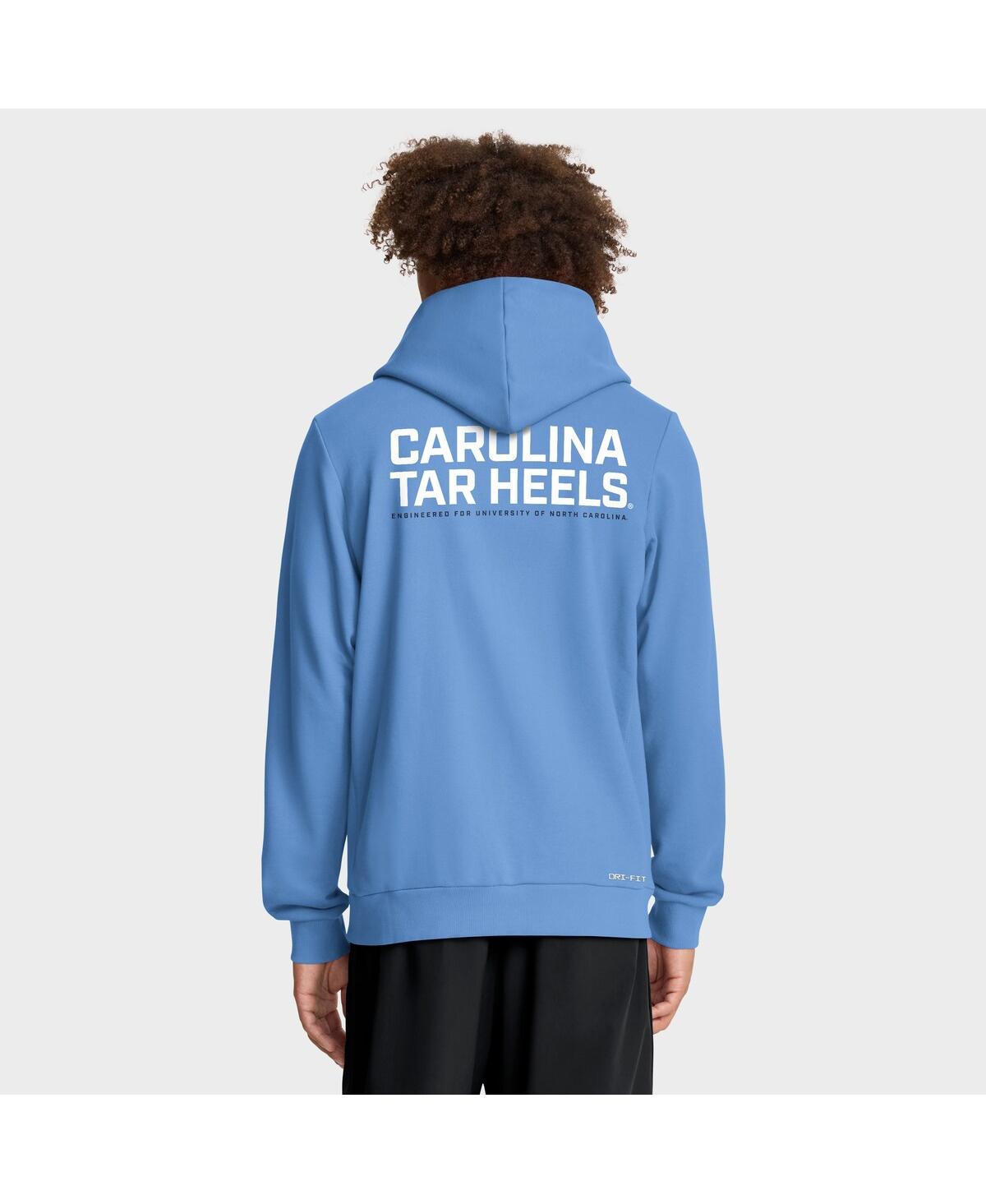 Jordan Men's Carolina Blue North Carolina Tar Heels 2025 Sideline Performance Full-zip Hoodie In Blue
