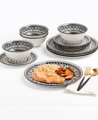 Marquesa 12 Pc. Dinnerware Set, Service for 4, Exclusively at Macy's