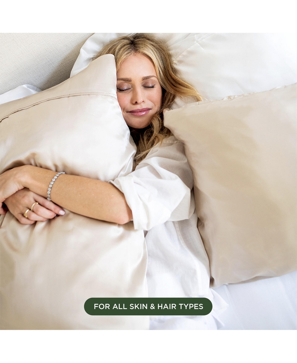 Night 22-Momme 100% Mulberry Silk and Eucalyptus DualSilk Pillowcase