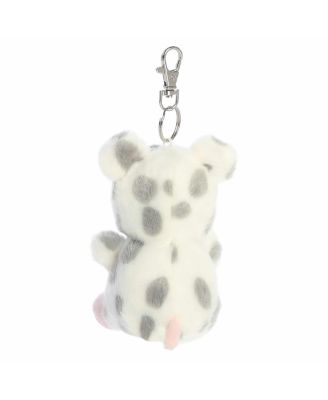 Mini Piggles Spotted Piglet Palm Pals Adorable Clip-On Gray 4"