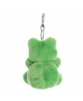 Mini Ribbits Frog Palm Pals Adorable Clip-On Green 4"