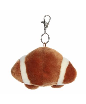 Mini Tackle Football Palm Pals Adorable Clip-On Brown 5"