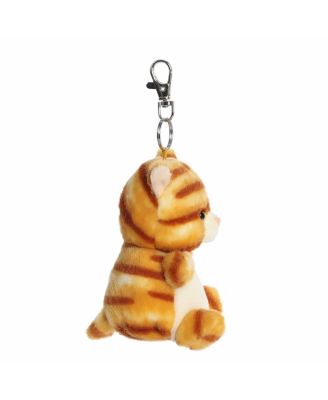 Mini Meow Kitty Palm Pals Adorable Clip-On Orange 4"