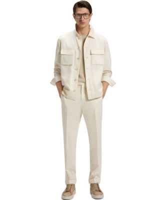 Men's Regular-Fit Structured Cotton T-Shirt