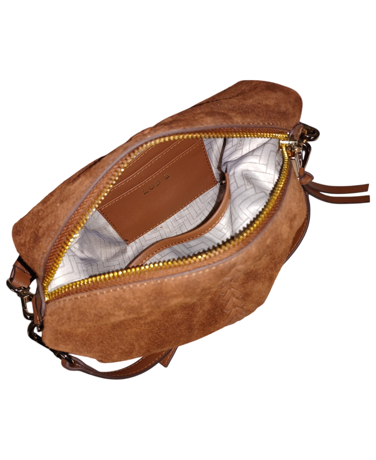 Lodis O'conner Small Crossbody Bag In Brown