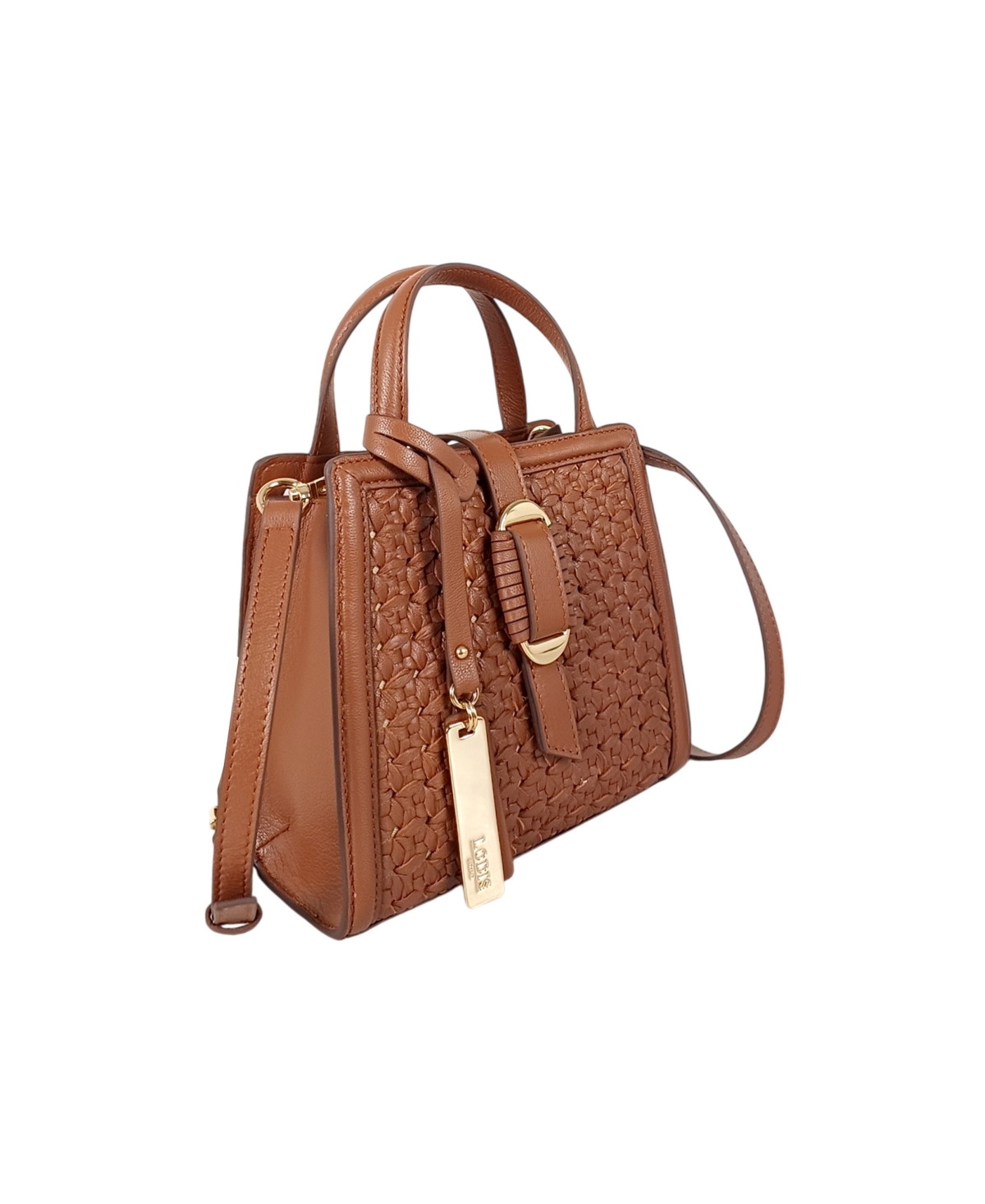 Lodis Panama Mini Crossbody Bag In Brown
