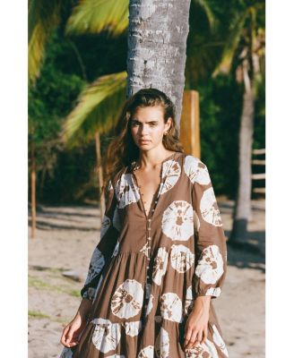 Women's Palma Tiered Cotton Maxi Dress