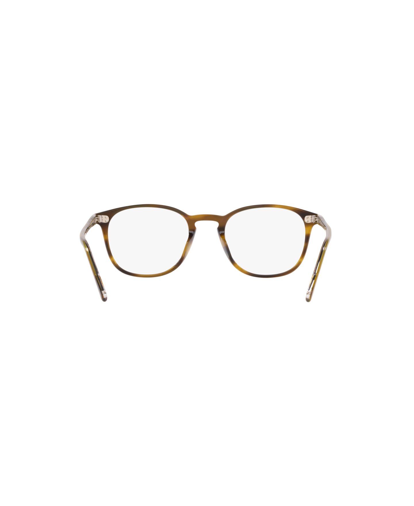 Мужские очки Oliver Peoples Man Square Plastic OV5397U Finley Vintage Eyeglasses, цвет: Матовый мох черепаховый — фото 4