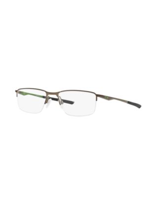 Oakley Man Rectangle Metal OX3218 Socket 5.5 Eyeglasses