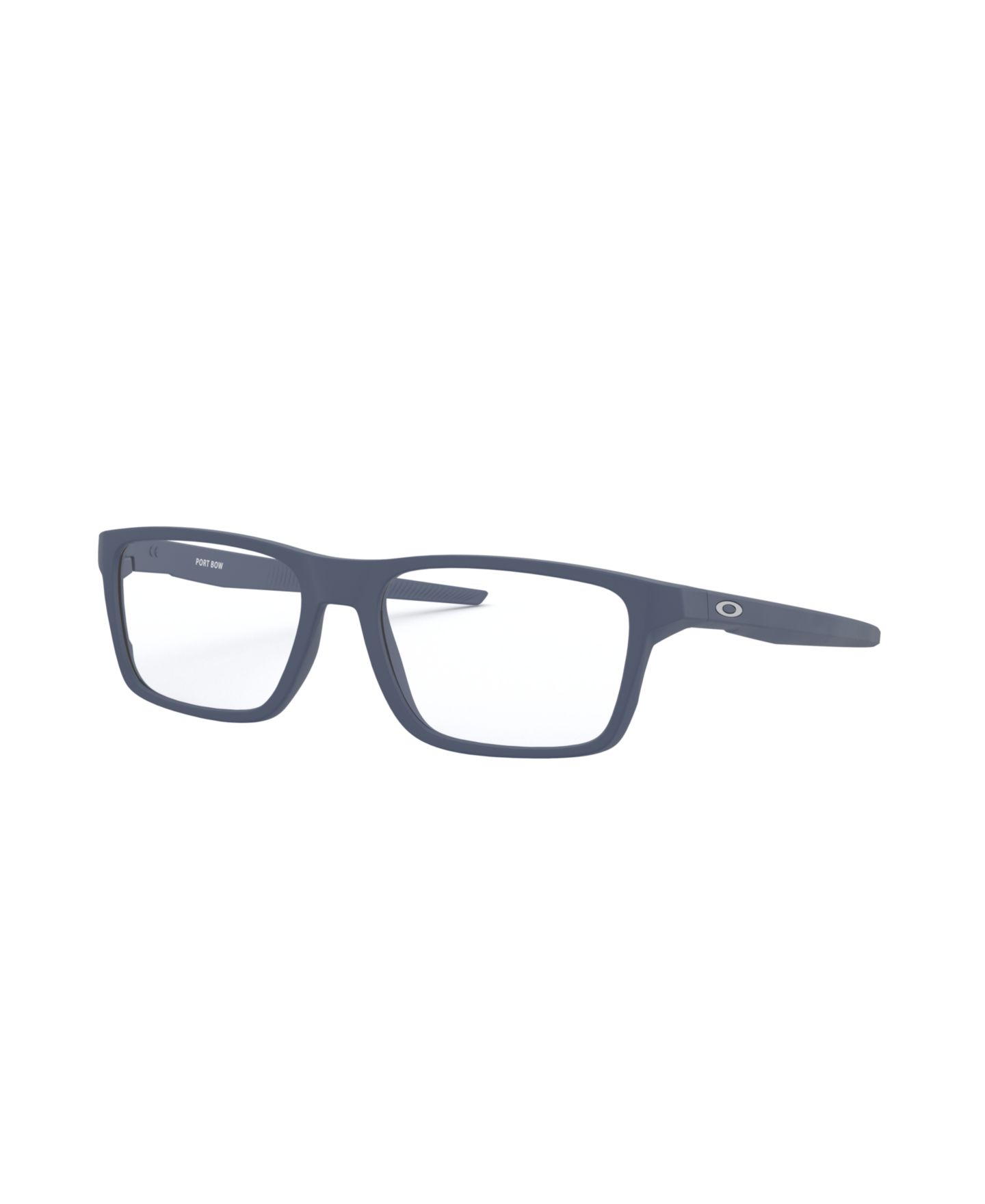 Мужские очки Oakley Man Rectangle Plastic OX8164 Port Bow Eyeglasses, цвет: Синий — фото 1