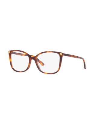 Woman Round Plastic GG0026O Eyeglasses