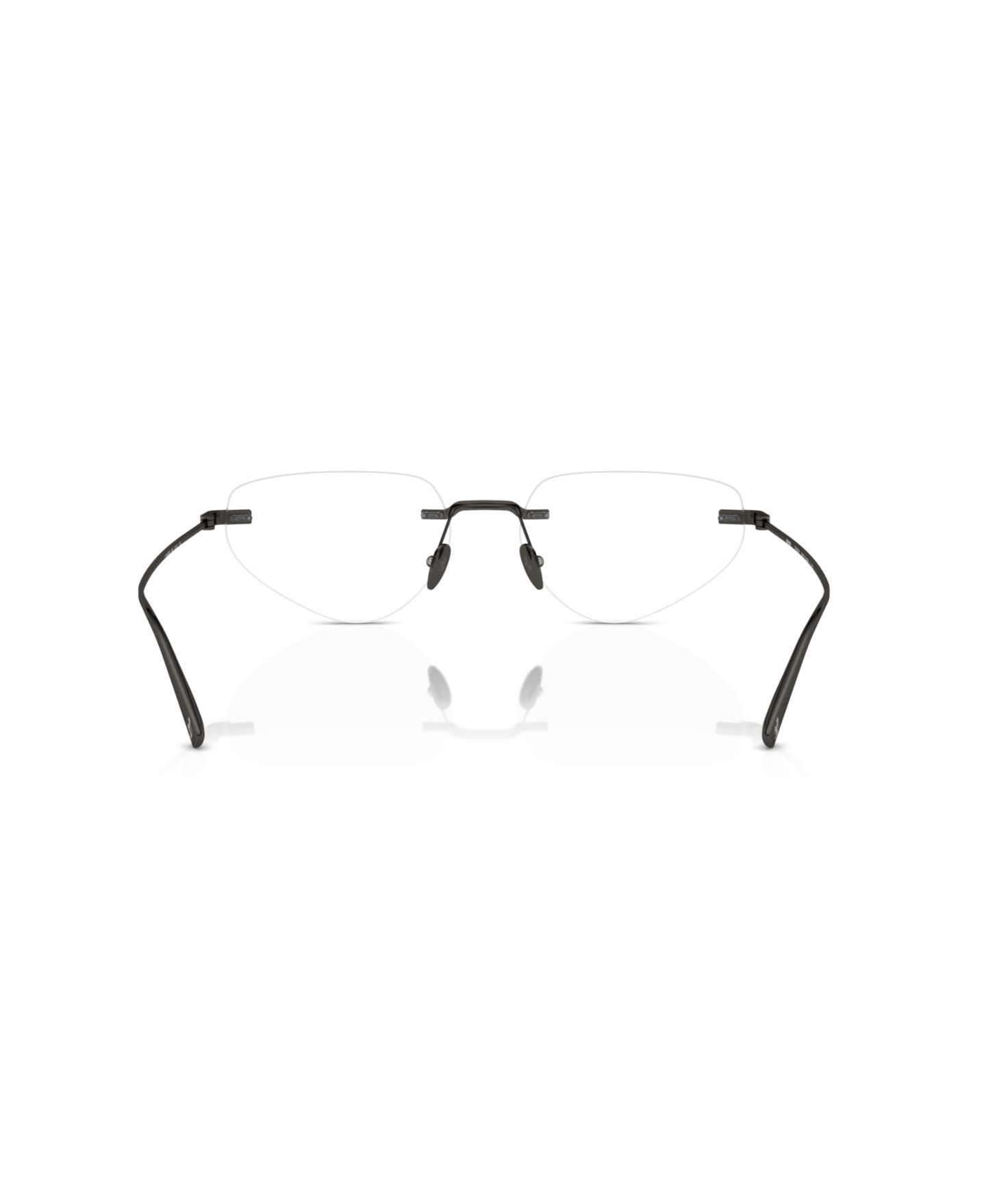 Очки Scuderia Ferrari Ferrari Unisex Irregular Titanium FH3002TD Eyeglasses, цвет: Графитовый металлик — фото 2