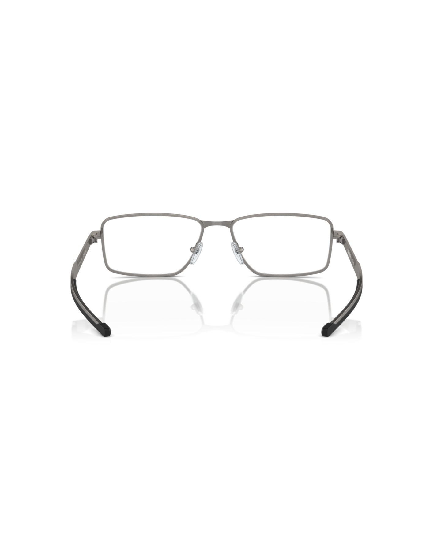 Мужские очки Scuderia Ferrari Man Rectangle Metal FZ7004 Eyeglasses, цвет: Графитовый металлик — фото 4