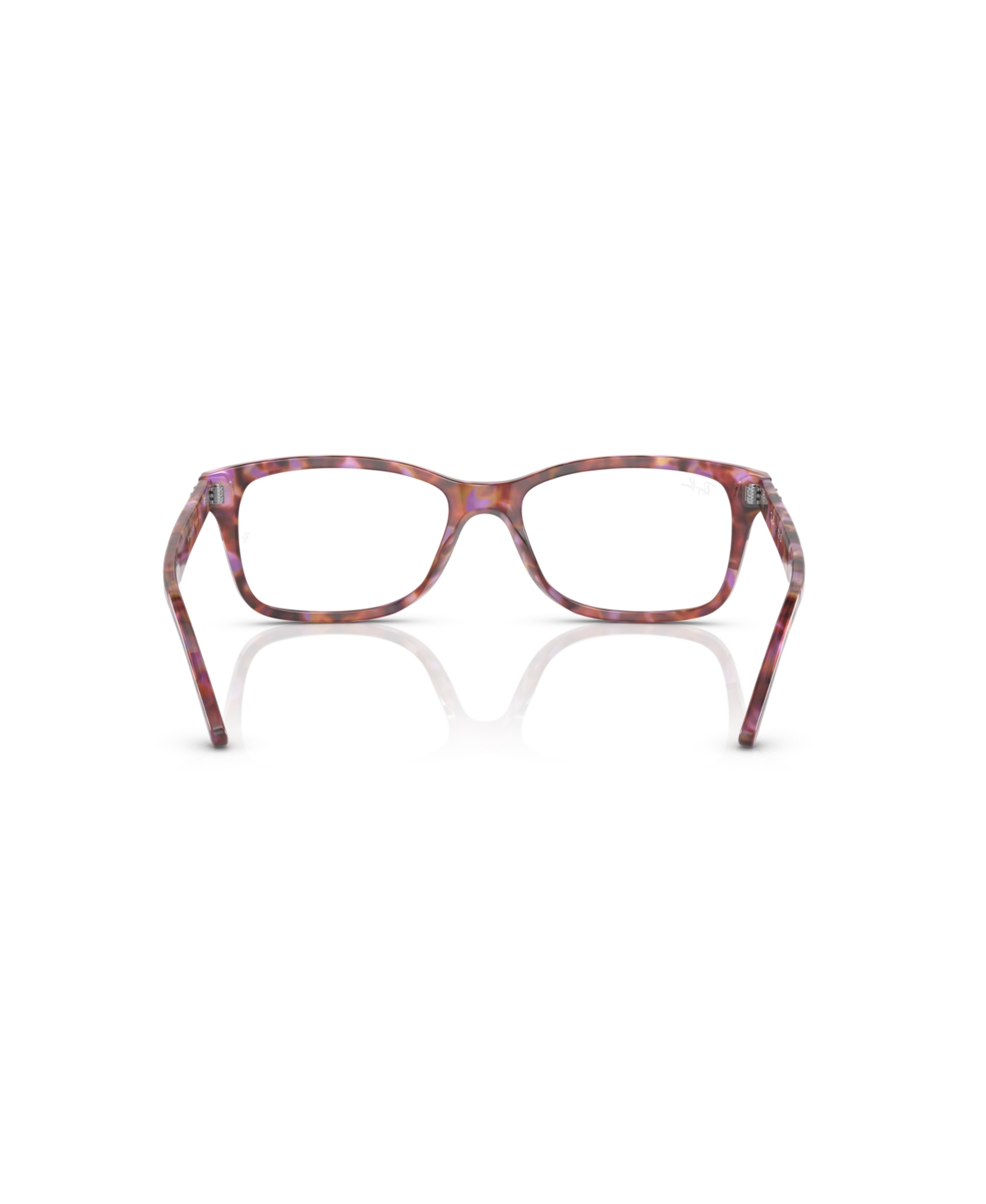 Ray Ban Unisex Square Eyeglasses, Rb5428 In Red