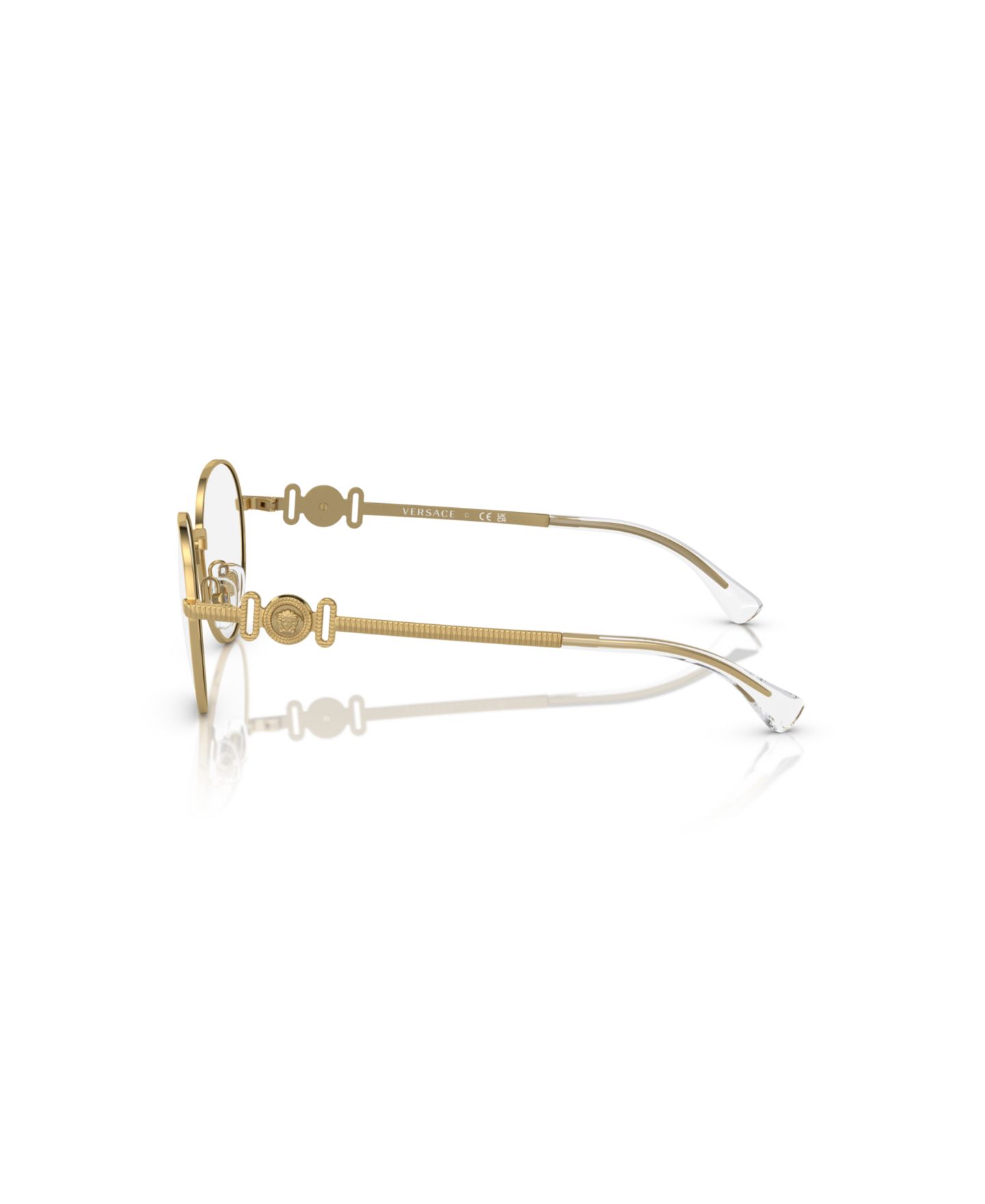 Детские очки Versace Panthos Metal VK1002 Kids Eyeglasses(Ages 07-10), цвет: Золотой — фото 3