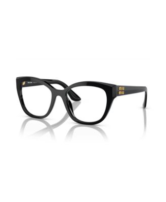 Woman Square Plastic MU 05XV Eyeglasses