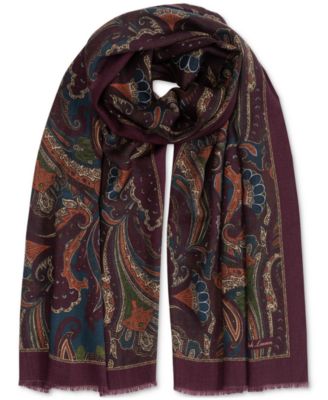 Oversized Paisley Oblong Scarf