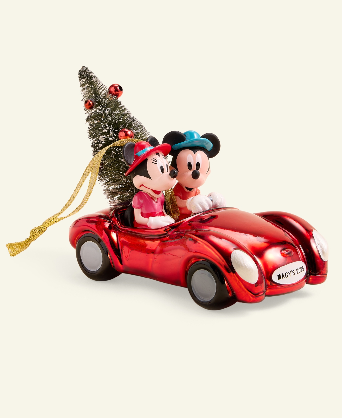 Disney | Macy's Mickey Mouse & Minnie Mouse Holiday Ornament, Macy's Exclusive
