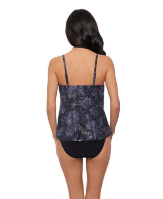 Women's Chloe Beach Shell Print Tankini Top
