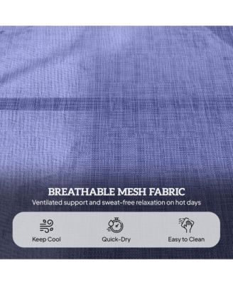 Folding Lounge Chair w/ Reclining Back, ning Chair, Light